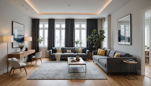 Optimiser l'espace dans un logement temporaire : conseils d'aménagement intérieur pratiques